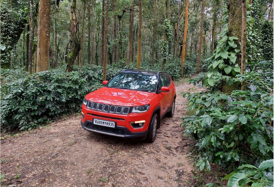 Driving towards the peak