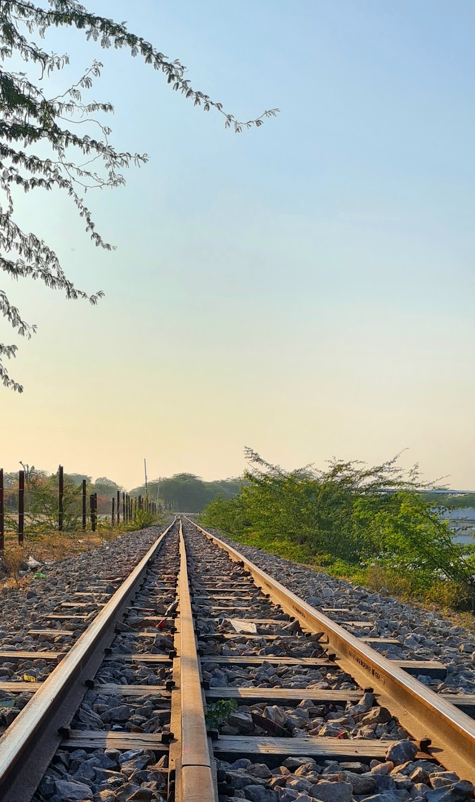 This British time Narrow Guage track passes through the lake to transport filtered natural harvested Salt, where roads could not be constructed.