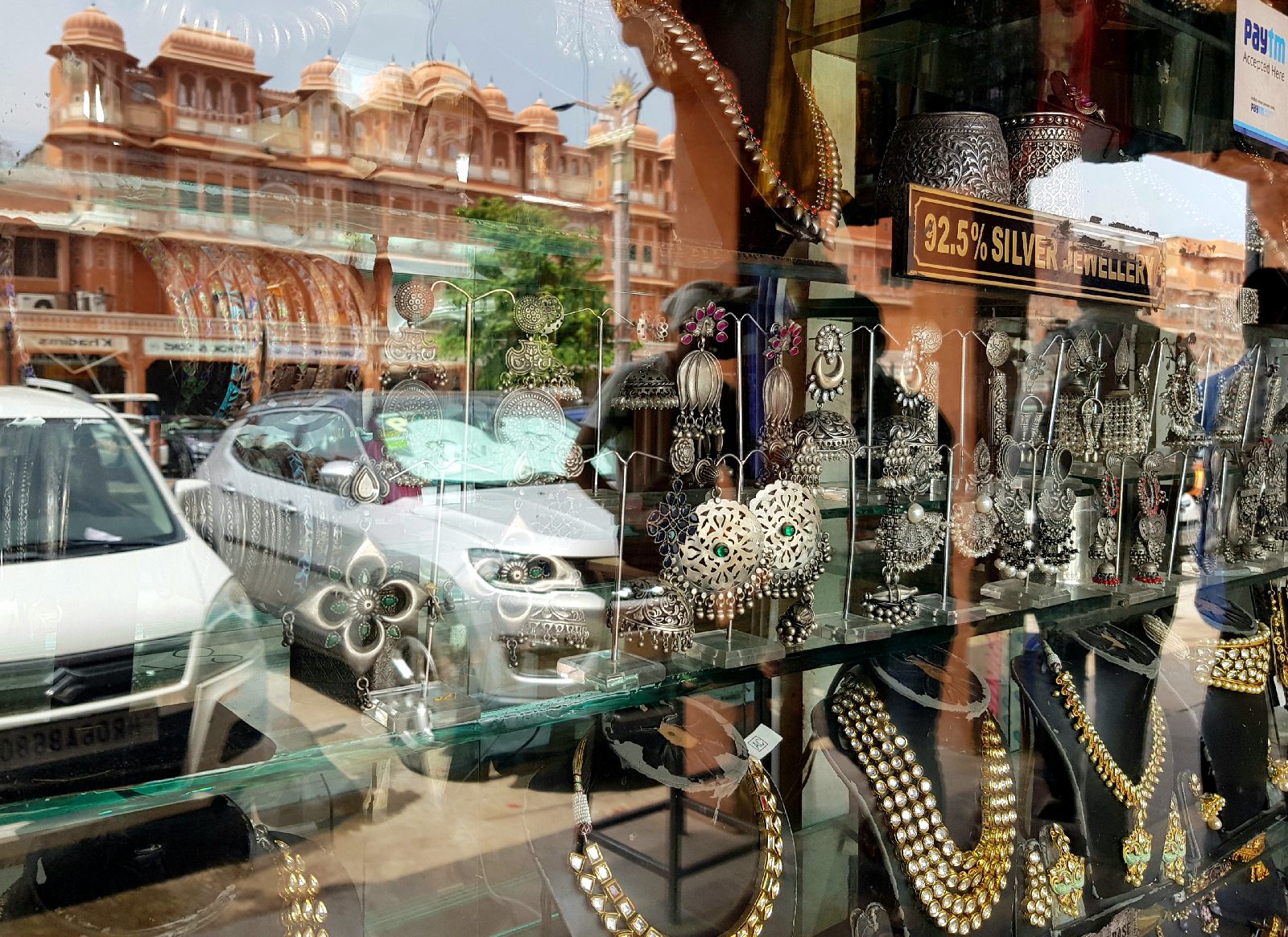 A small time shopping at Johri Bazar, Jaipur
