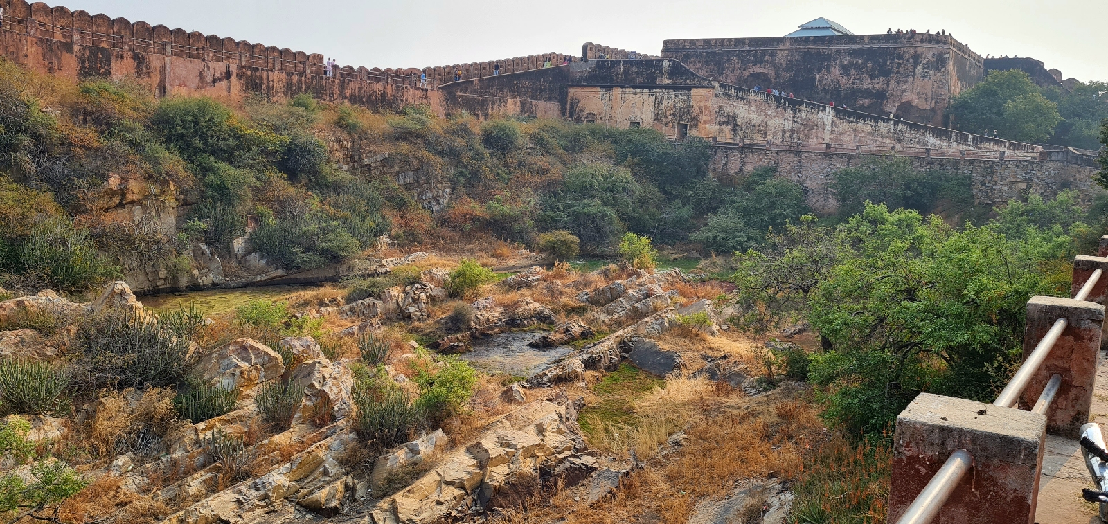 Mansingh sarovar (gets filled up during monsoon)