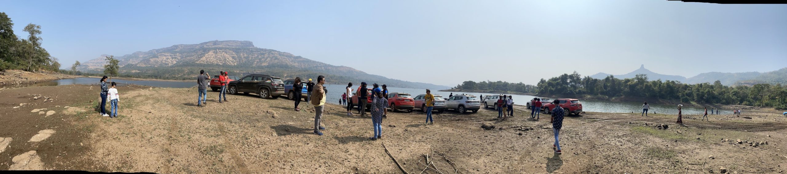 Panoramic shot of the area