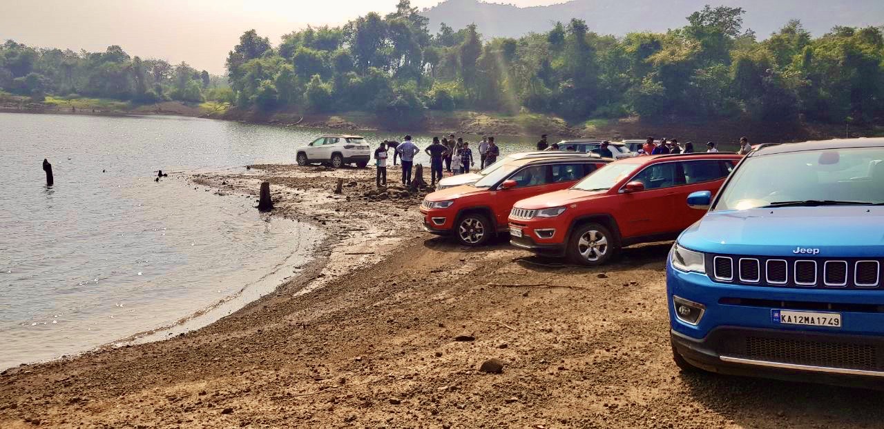 MORBE DAM TRAIL IN MY JEEP COMPASS WITH JEEP WESTERN WANDERERS CLUB