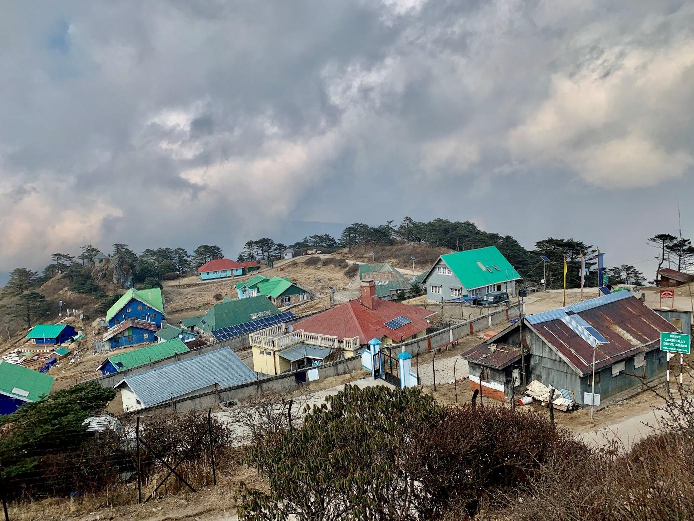Three of us (Mr, Missus and Brother) before starting!