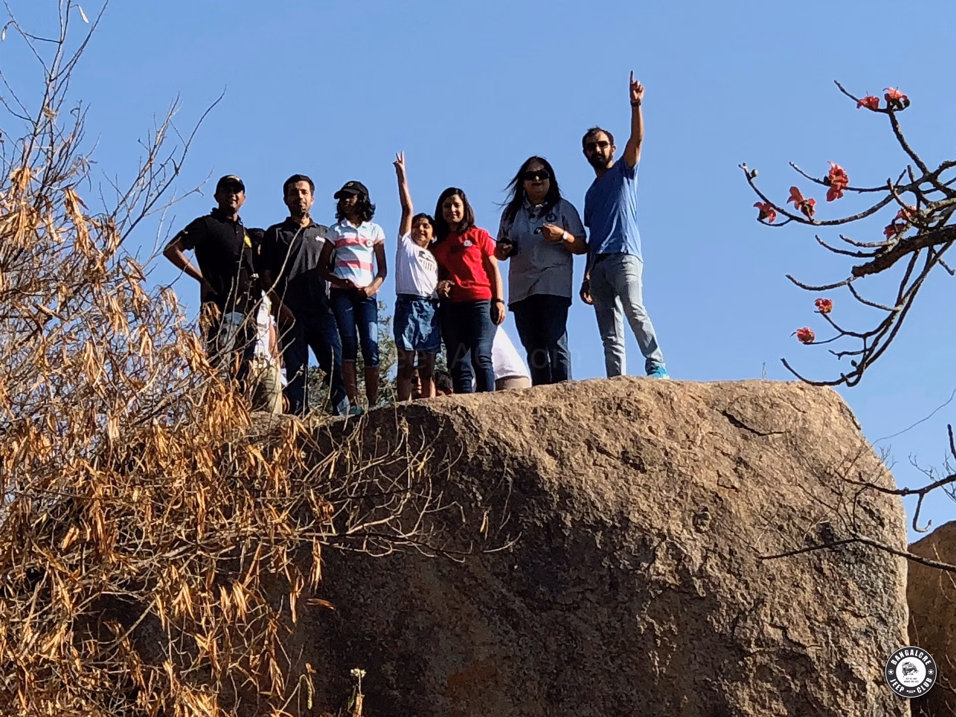 Bangalore Jeep Club's Breakfast Trail to Devarayanadurga Hills