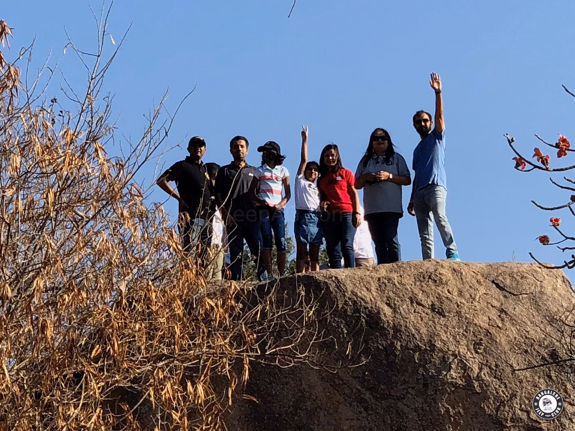 Bangalore Jeep Club's Breakfast Trail to Devarayanadurga Hills