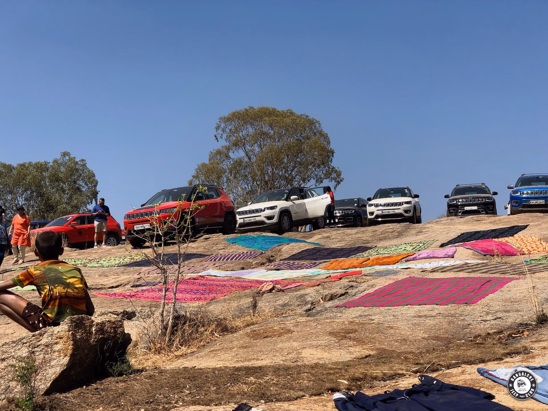Bangalore Jeep Club's Breakfast Trail to Devarayanadurga Hills