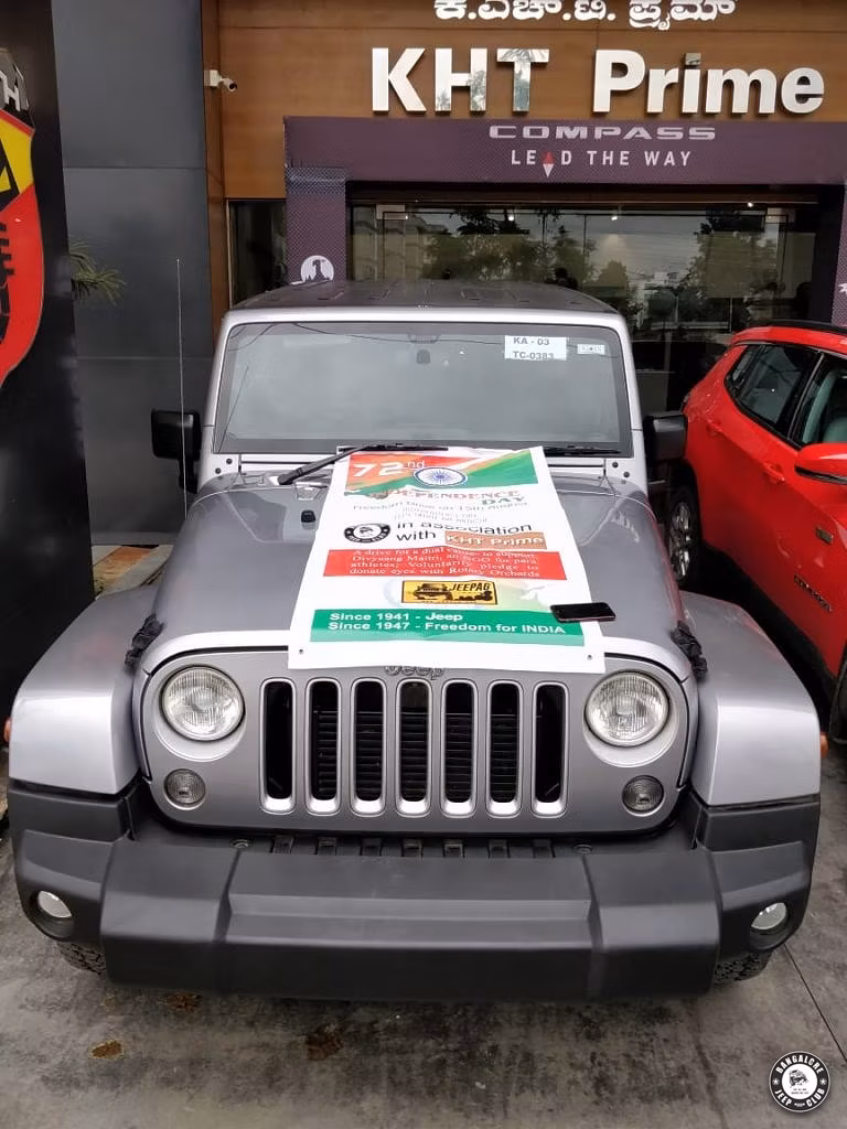 Bangalore Jeep Club's - Independence Day Trail