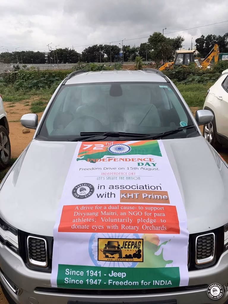 Bangalore Jeep Club's - Independence Day Trail
