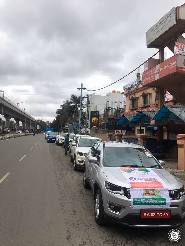 Bangalore Jeep Club's - Independence Day Trail