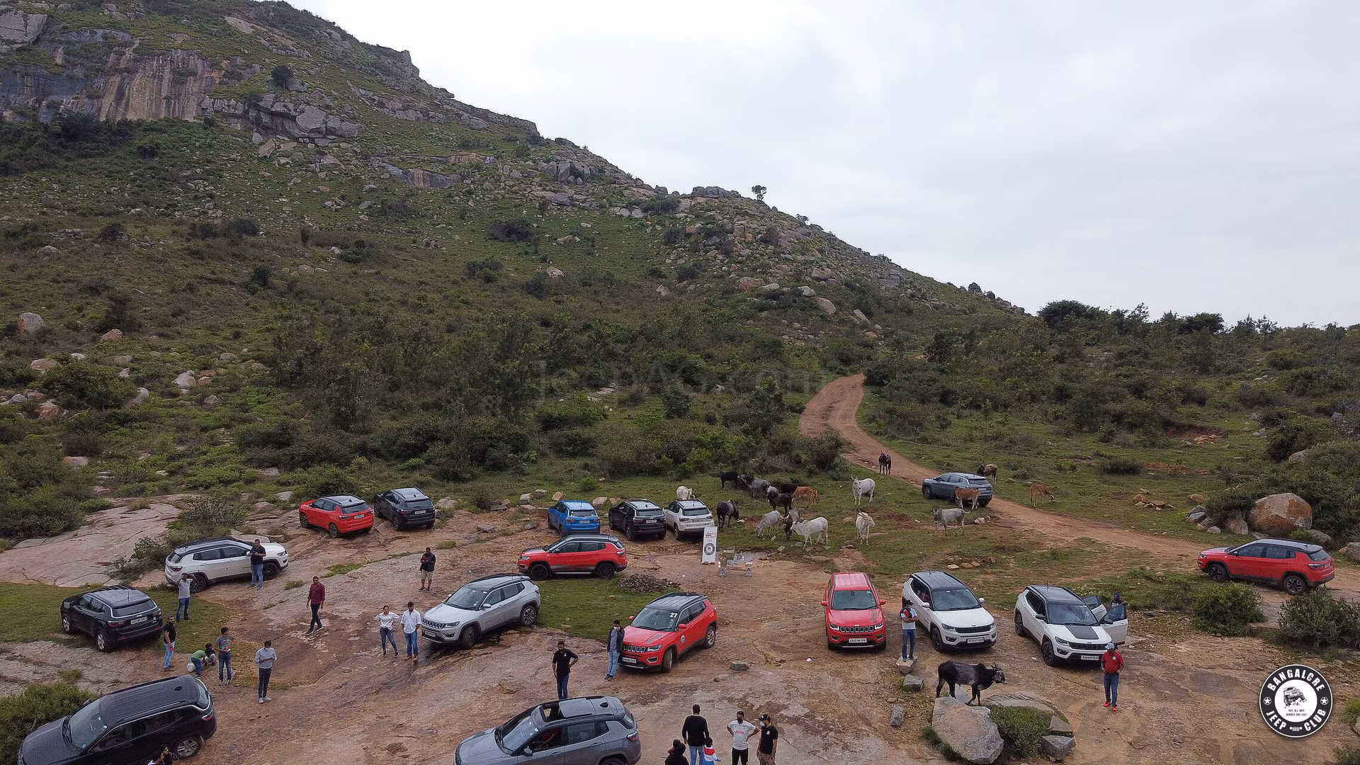 Bangalore Jeep Club's Ambajidurga Hills Trail