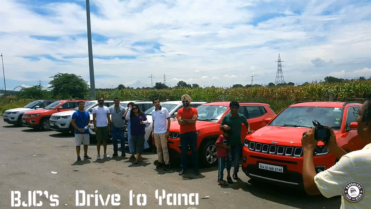 Bangalore Jeep Club's Drive to Gokarna