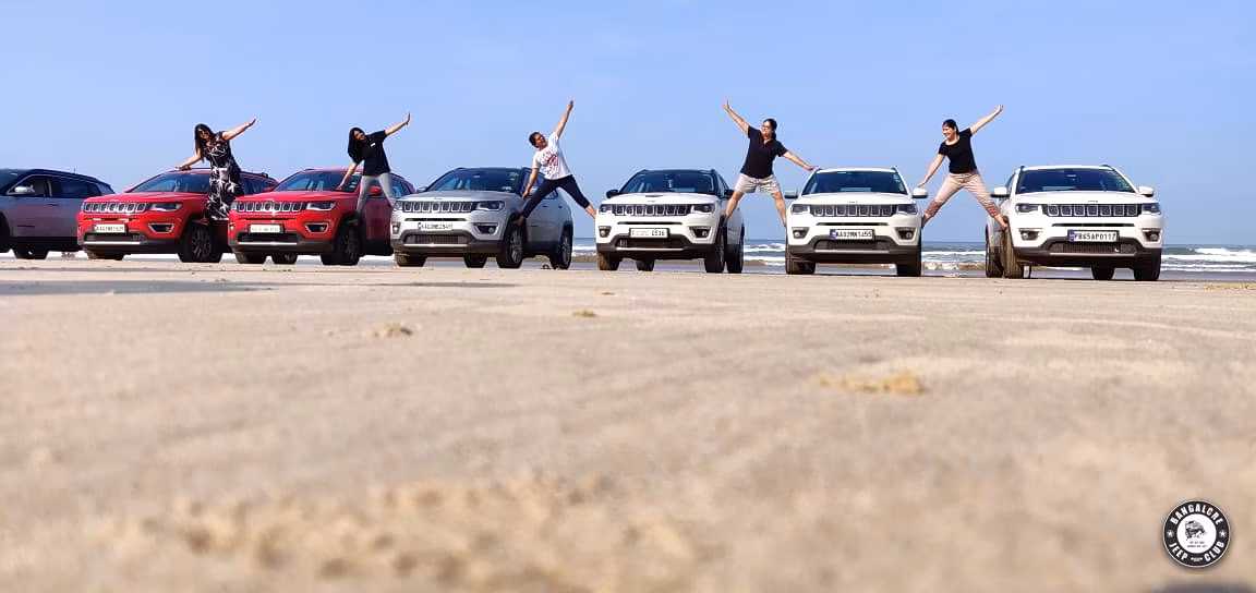 Bangalore Jeep Club's Drive to Gokarna