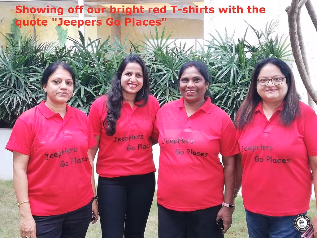 Bangalore Jeep Club's JeepHers Trail to Yelagiri