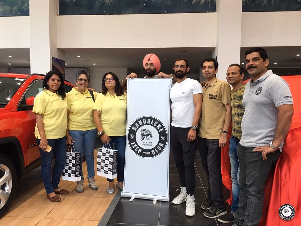 Bangalore Jeep Club's JeepHers Women Day Drive