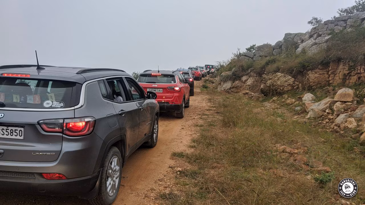 Bangalore Jeep Club's Off-Roading Breakfast Trail to Ambajidurga and Horsley Hills