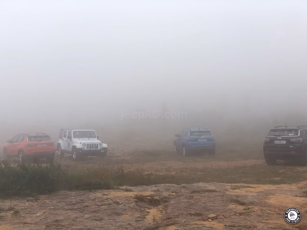 Bangalore Jeep Club's Off-Roading Breakfast Trail to Ambajidurga and Horsley Hills