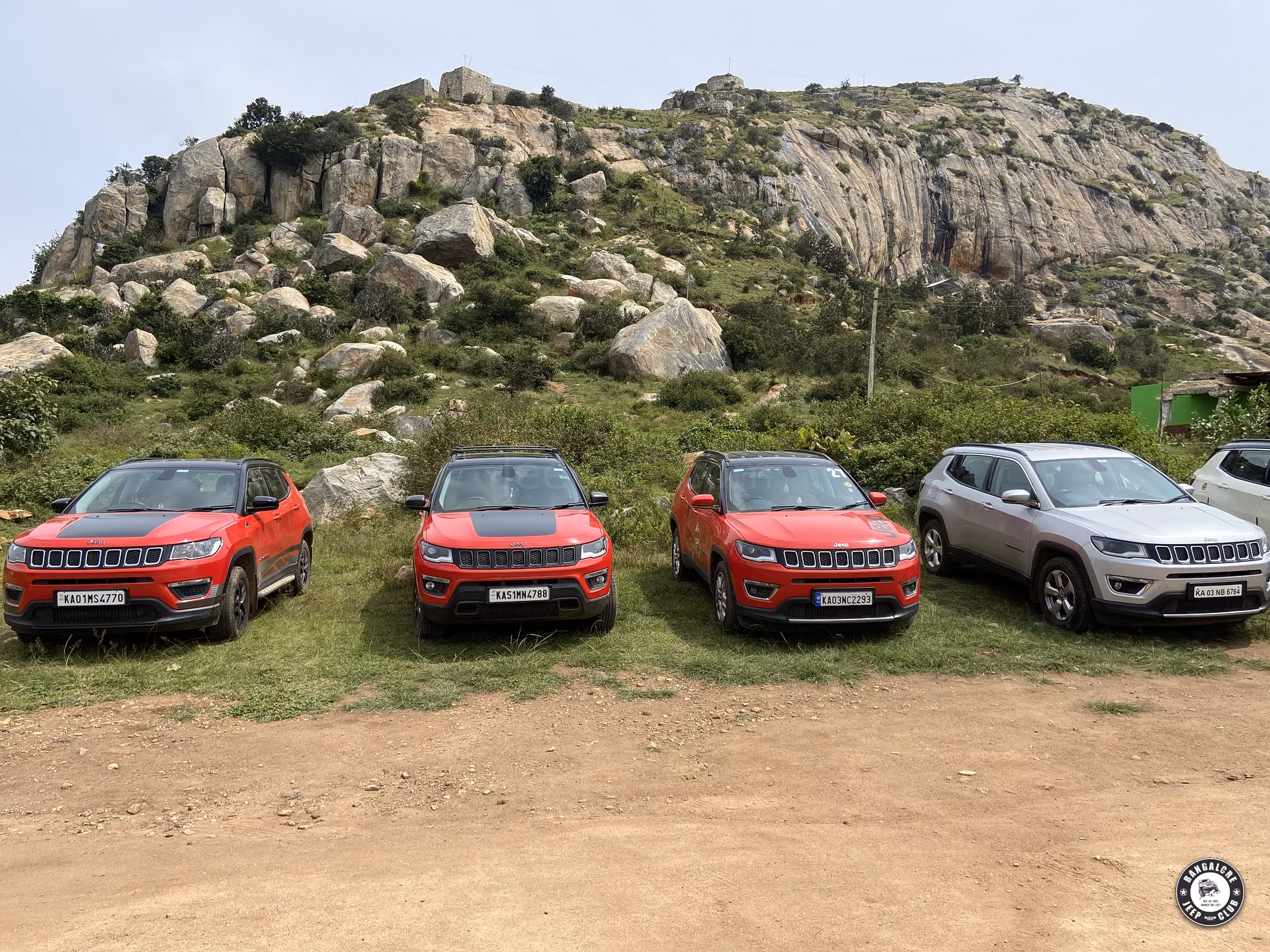 Bangalore Jeep Club's Off-Roading Trail to Ambajidurga Hills