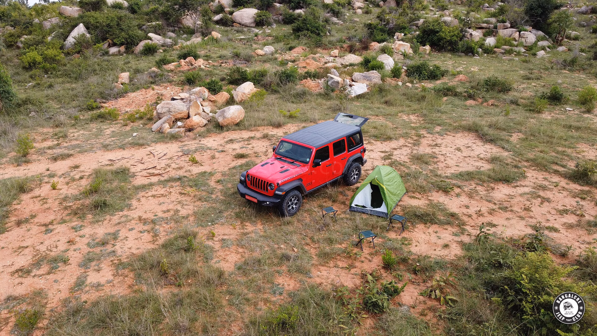 Bangalore Jeep Club's Trail to BJC Lake