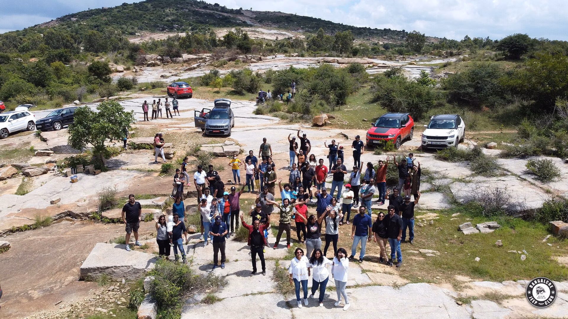 Bangalore Jeep Club's Trail to BJC Lake