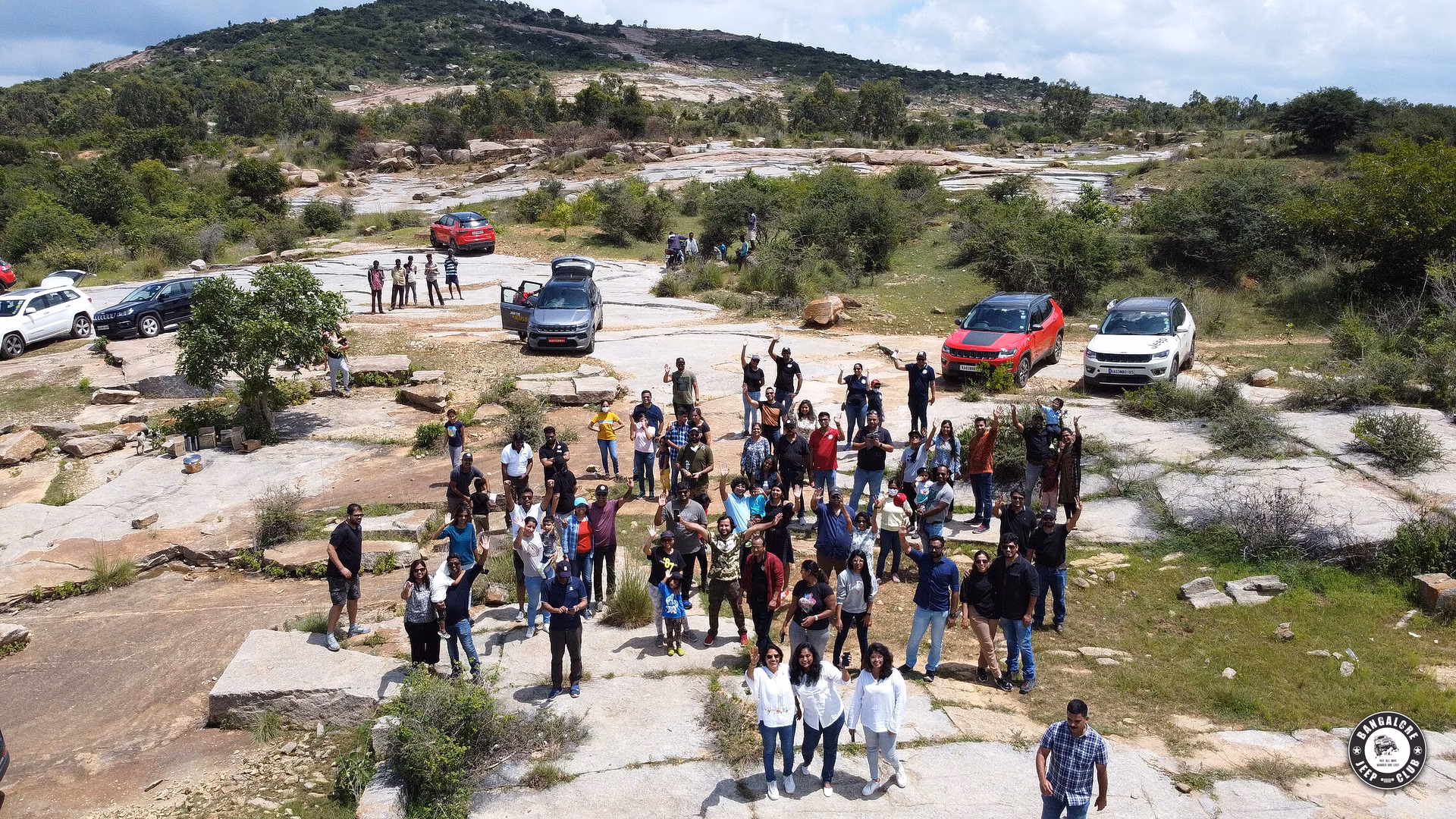 Bangalore Jeep Club's Trail to BJC Lake