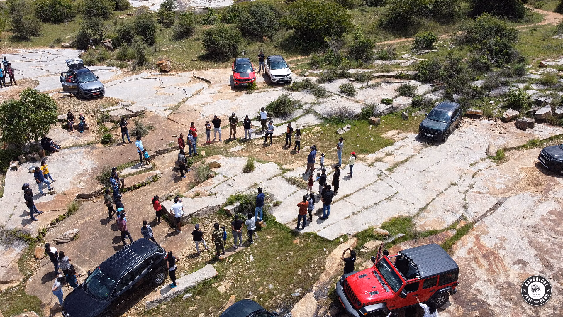 Bangalore Jeep Club's Trail to BJC Lake