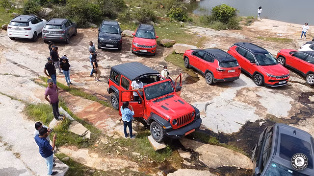 Bangalore Jeep Club's Trail to BJC Lake