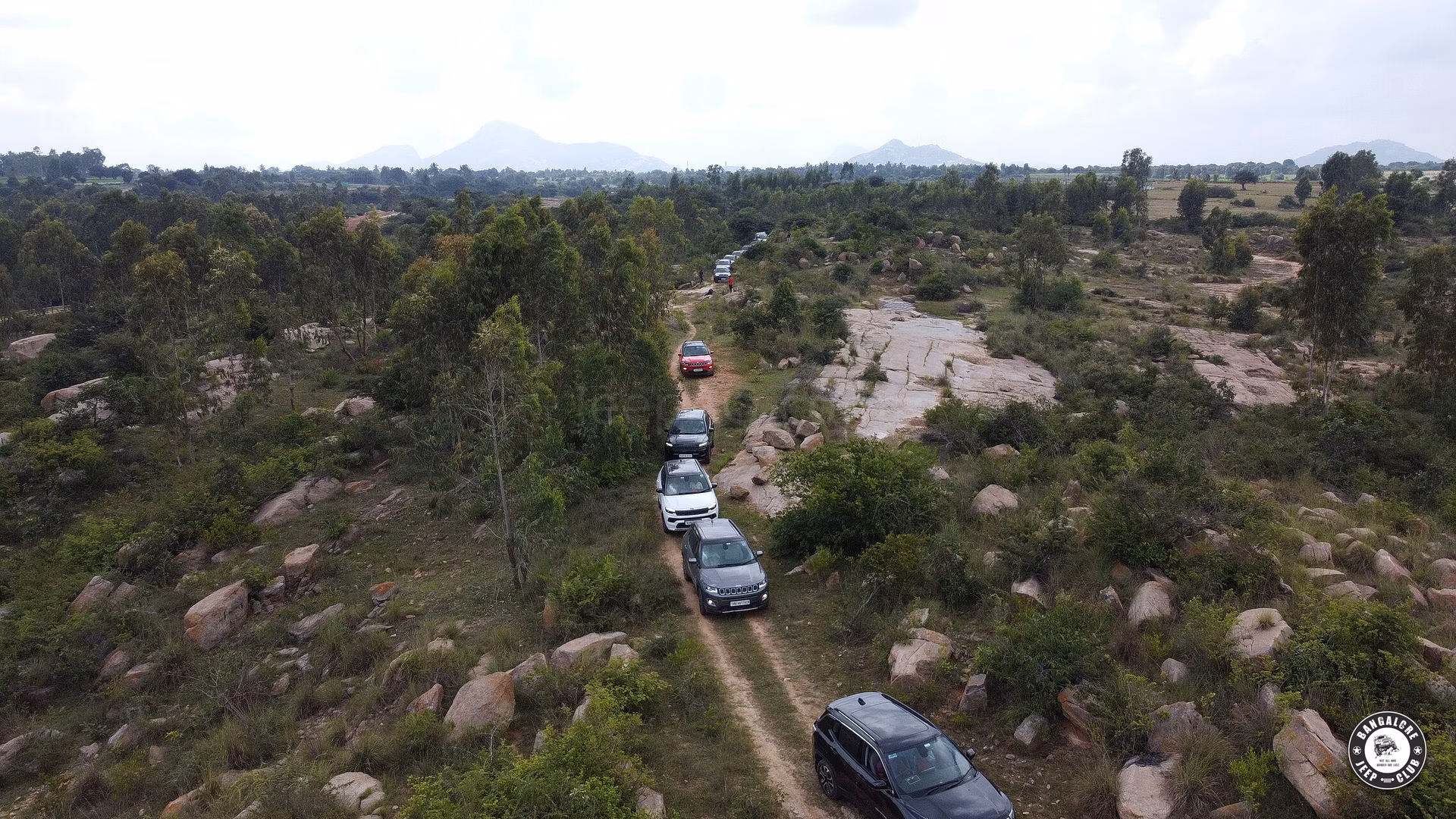 Bangalore Jeep Club's Trail to BJC Lake