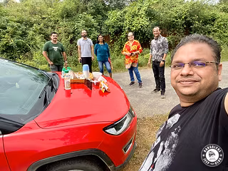 Bangalore Jeep Club's Trail to Muninagara Dam