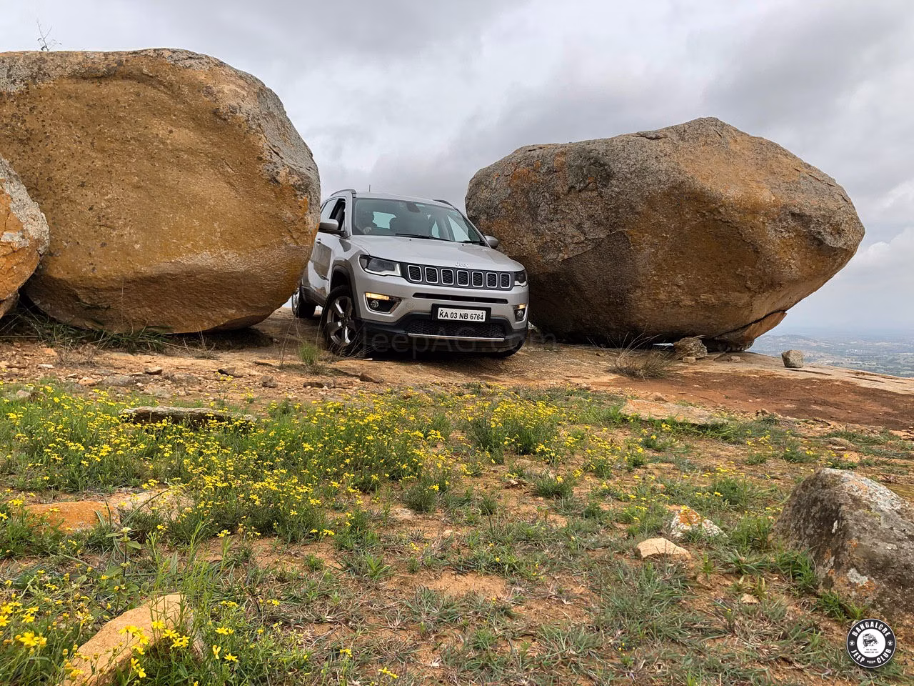 Bangalore Jeep Club's Trip  to Kailasagiri Hills