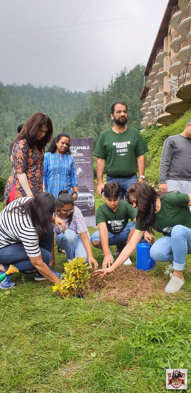 Independence drive to Kufri - DNCR Trailraiders and Club Himalayan Devils, Chandigarh