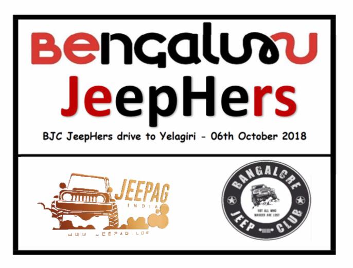 Bangalore Jeep Club JeepHers Ladies Trails
