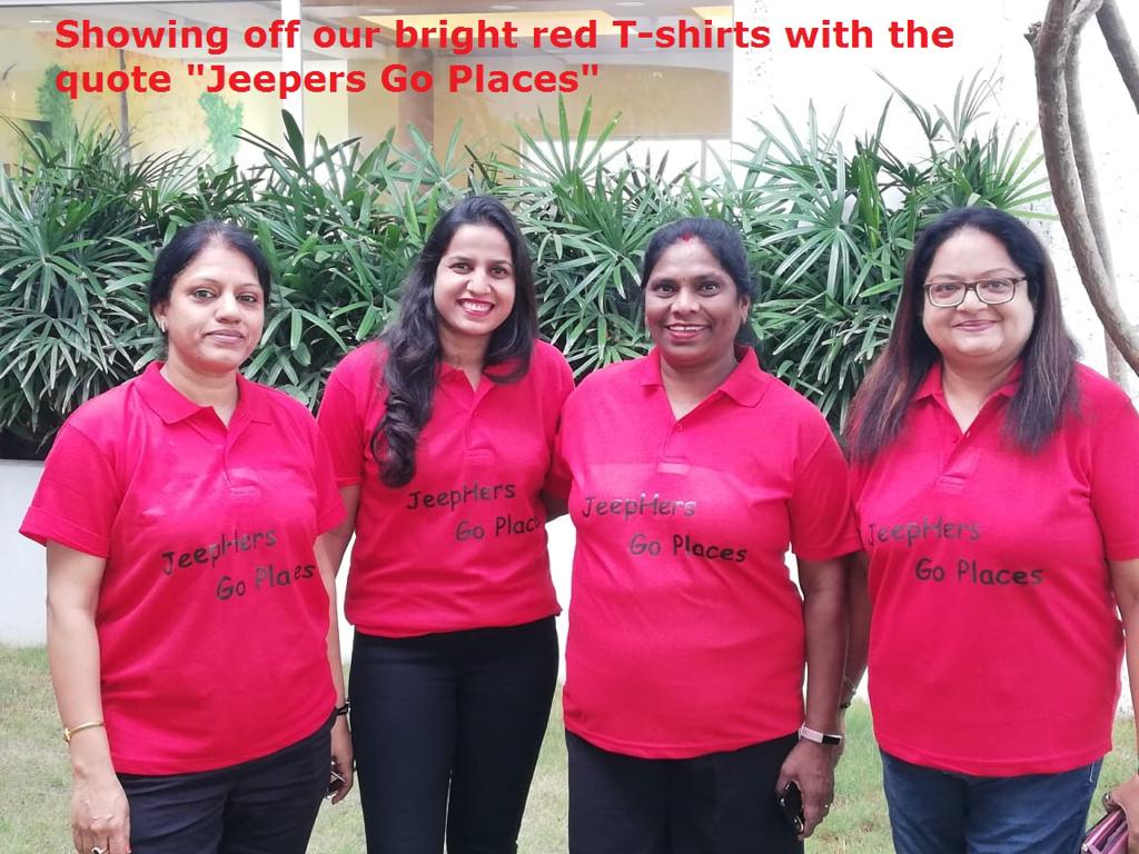 Bangalore Jeep Club JeepHers Ladies Trail