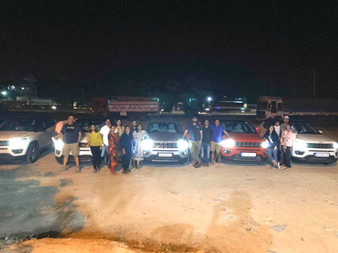 Bangalore Jeep Club Mahendra Dhaba Drive