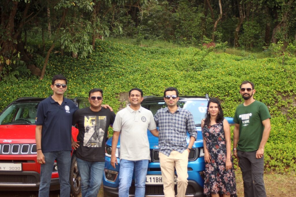 Bangalore Jeep Club tranquil trail to coorg