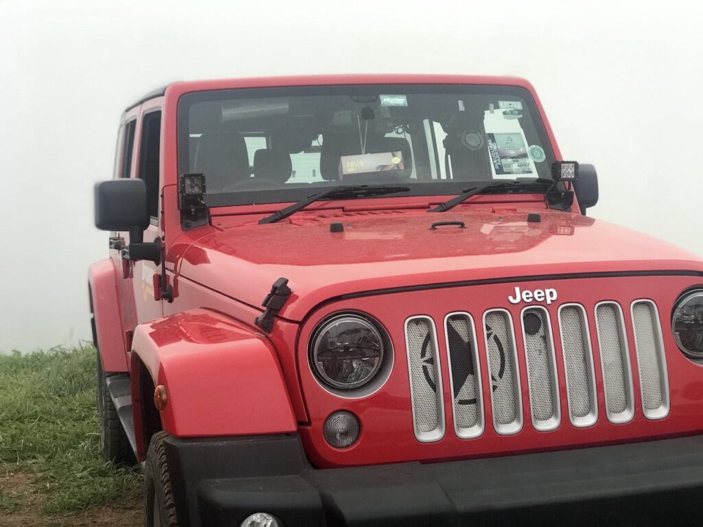 Bangalore Jeep Club tranquil trail to coorg