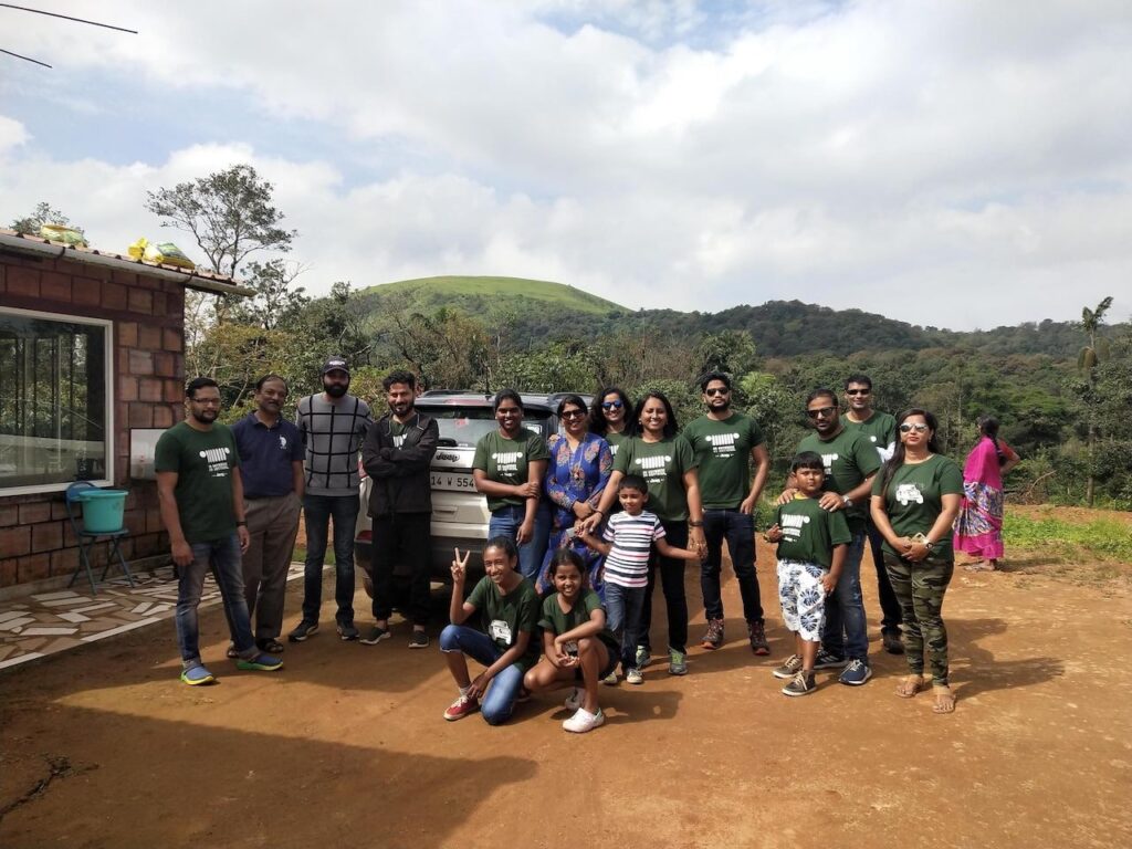 Bangalore Jeep Club tranquil trail to coorg
