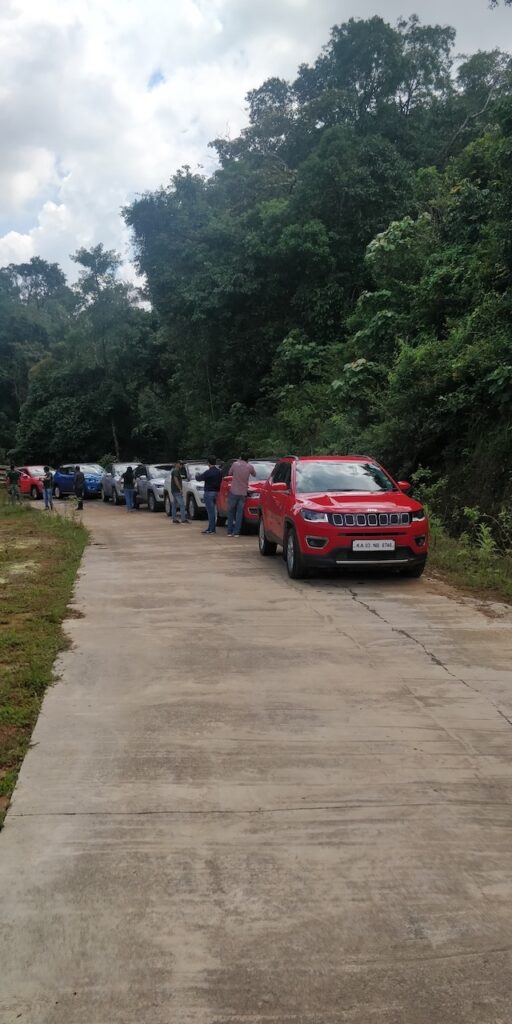 Bangalore Jeep Club tranquil trail to coorg