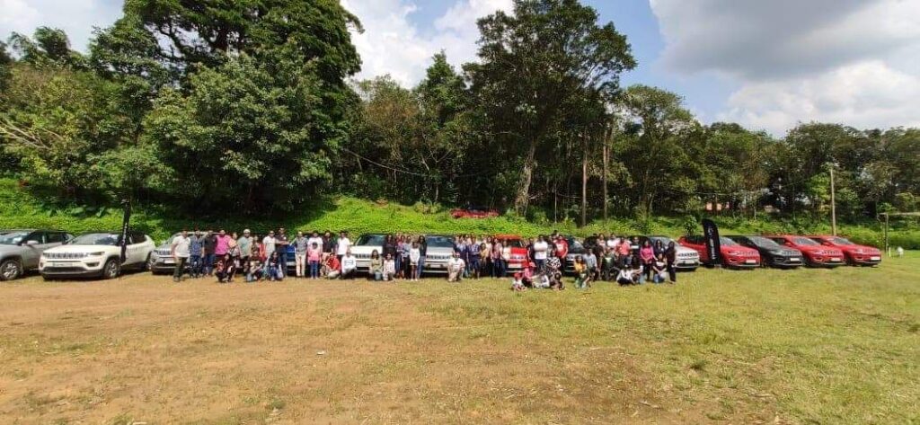 Bangalore Jeep Club tranquil trail to coorg