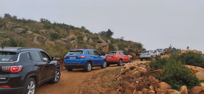 Bangalore Jeep Club Ambajidurga Hills and Horsley Hills Jeep Trails