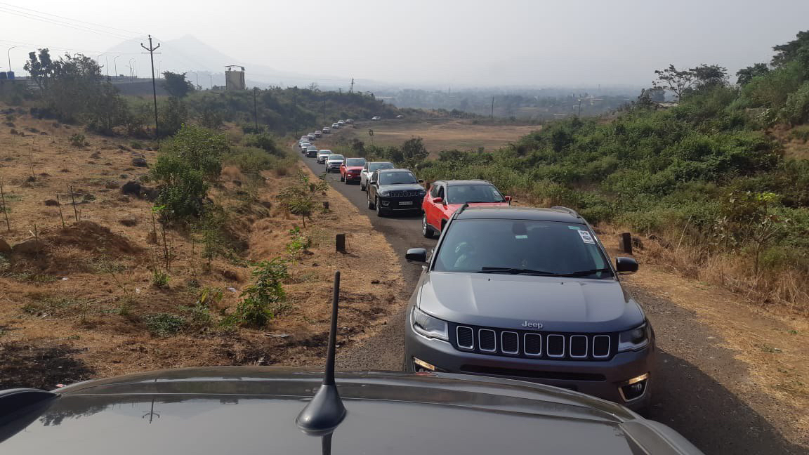 MORBE DAM TRAIL IN MY JEEP COMPASS WITH JEEP WESTERN WANDERERS CLUB