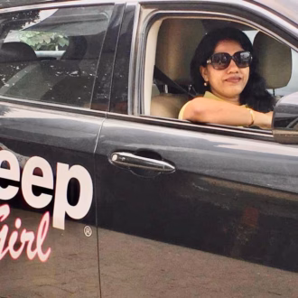 jeep girl rani