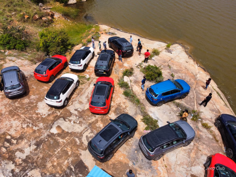 Bangalore Jeep Club Lake Trail