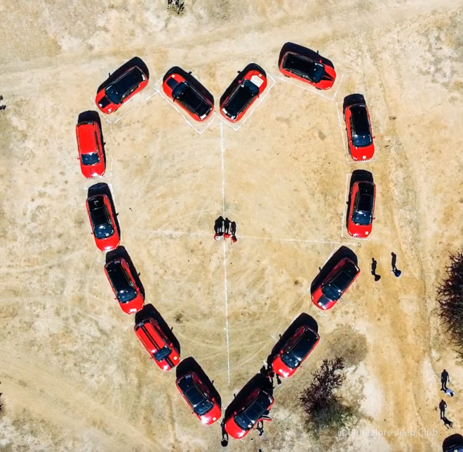 Bangalore Jeep Club Valentines Day Trail Feb