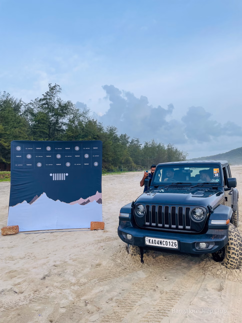 Bangalore Jeep Club West Coast Trail Kumta Aug