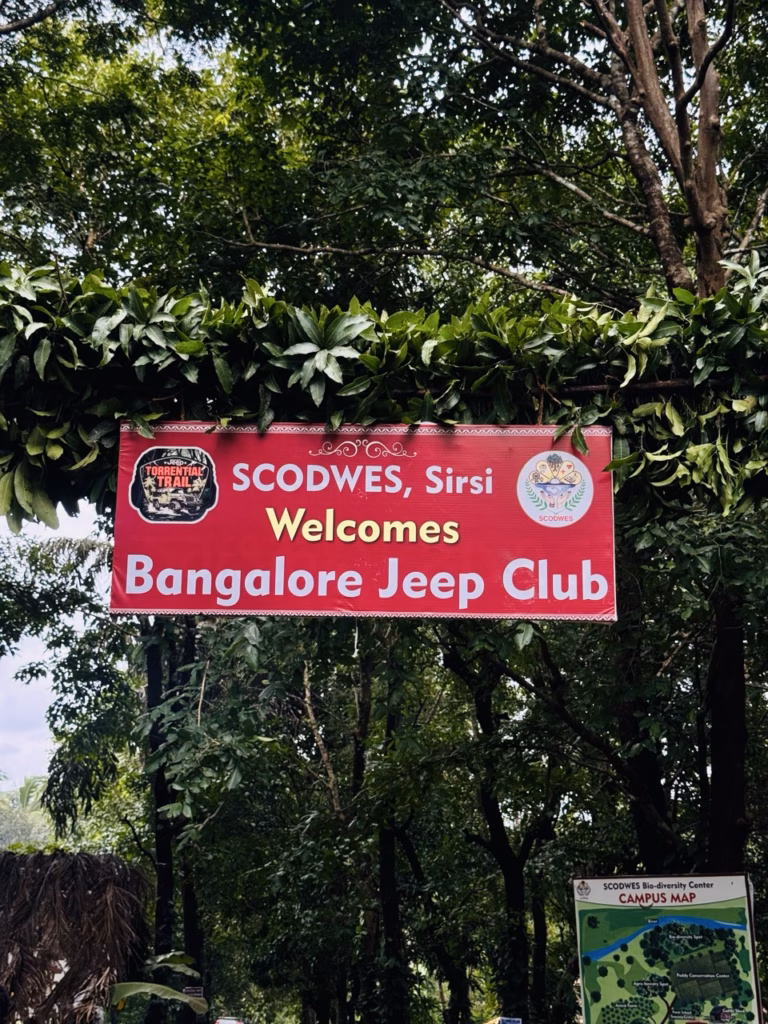 Bangalore Jeep Club Torrential Trail Sirsi