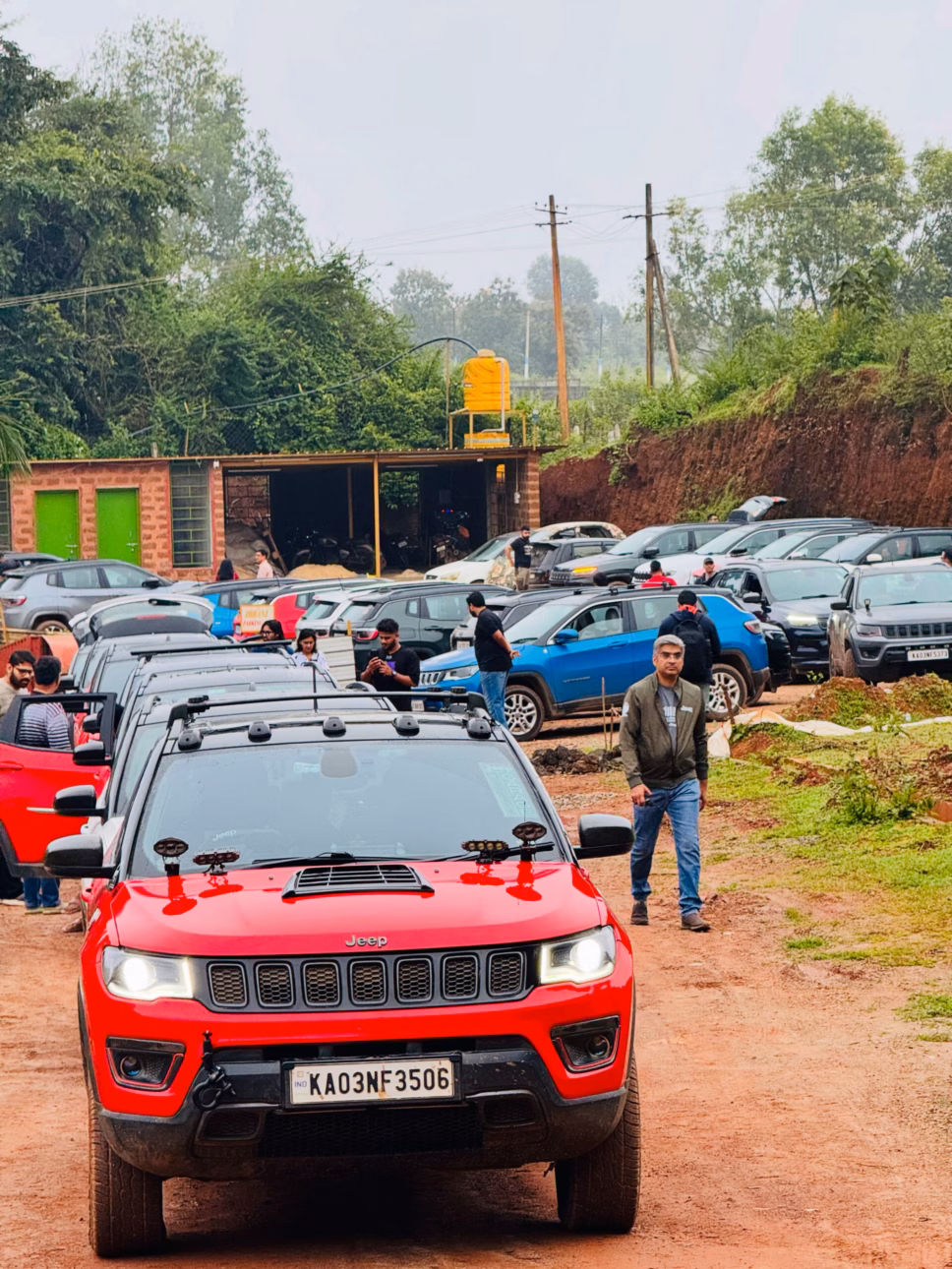 Bangalore Jeep Club Torrential Trail Sirsi