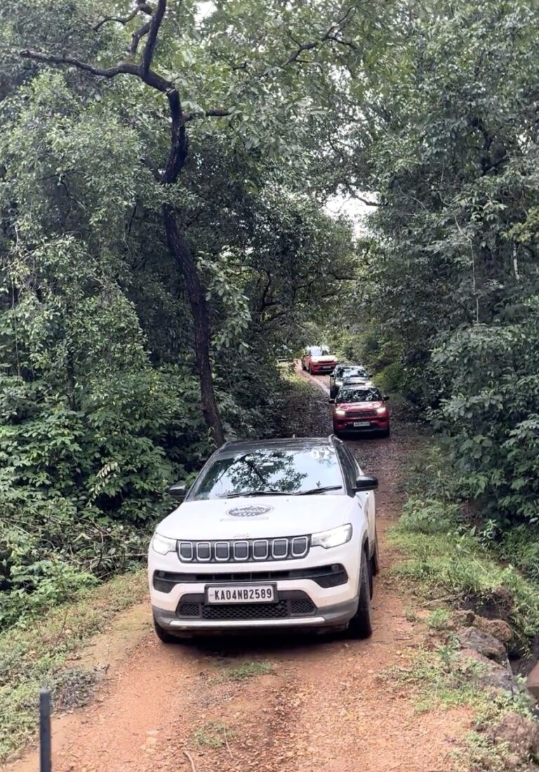 Bangalore Jeep Club Torrential Trail Sirsi