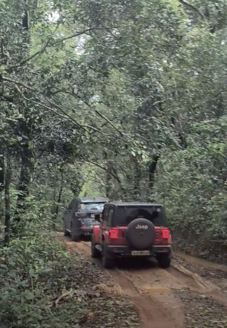 Bangalore Jeep Club Torrential Trail Sirsi